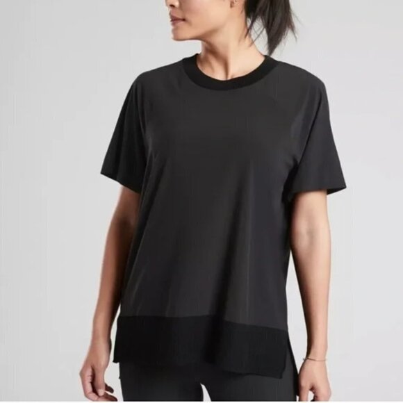 Athleta Zephyr Short Sleeve Tee - Picture 1 of 7